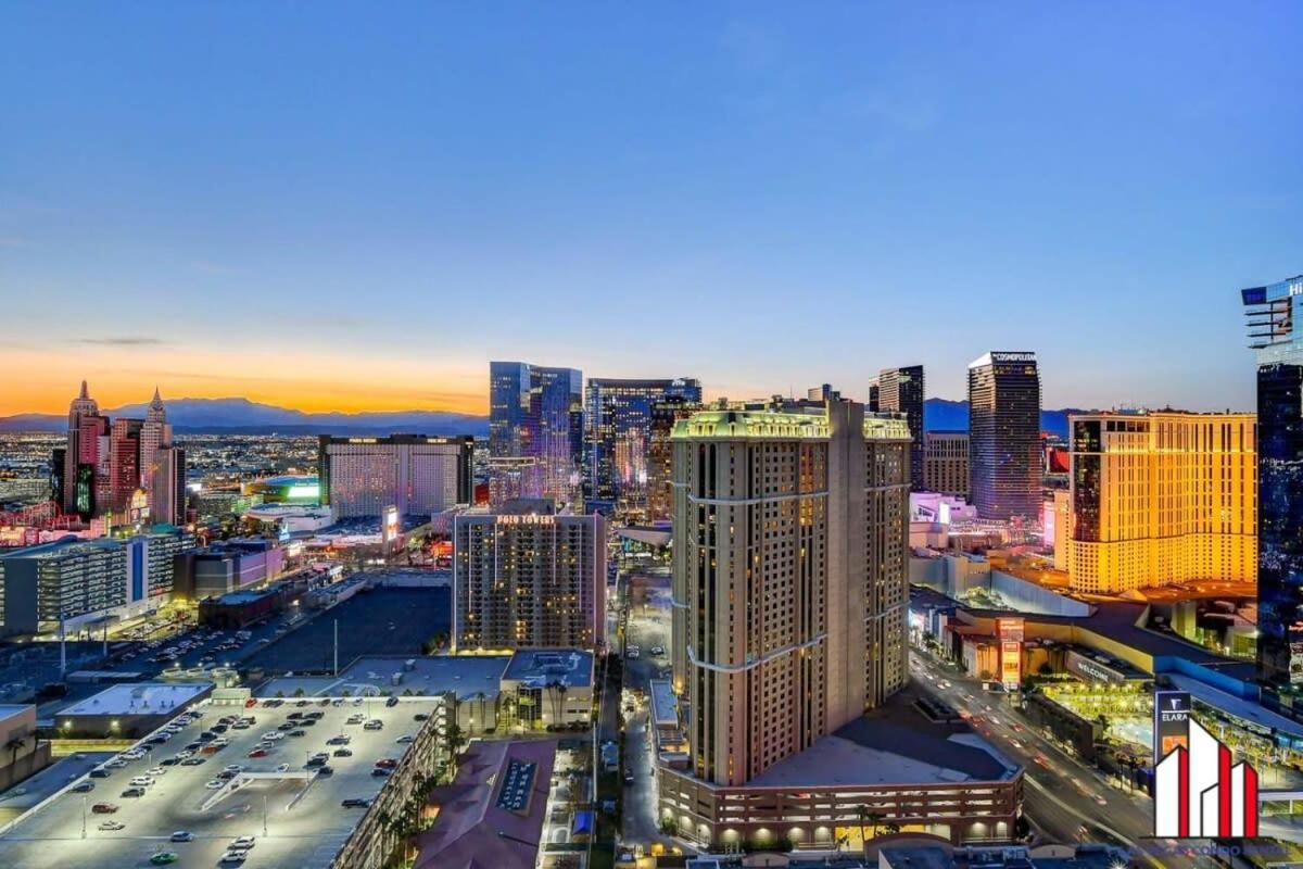 Mgm Signature-33-709 F1 Track & Strip View Balcony Las Vegas Exterior foto